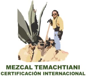 Logo certificacion internacional Mezcal Temachtiani