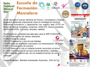 Escuela de formacion mezcalera con certificacion