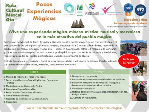 Pozos Experiencias Mágicas con tarifa