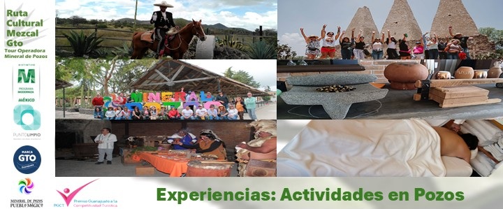 Portada actividades en mineral de pozos pueblo magico de guanajuato